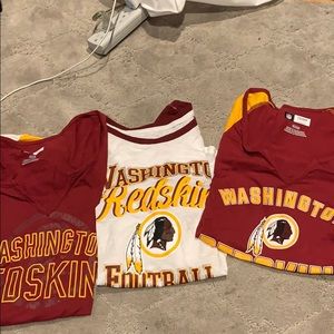 Redskins Shirts (3)